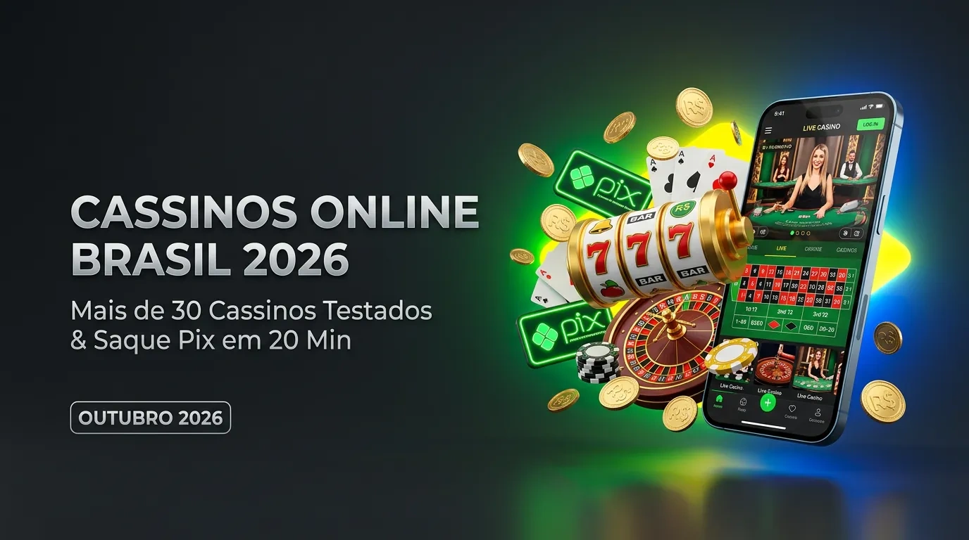 Cassinos Online no Brasil (Outubro 2026)
